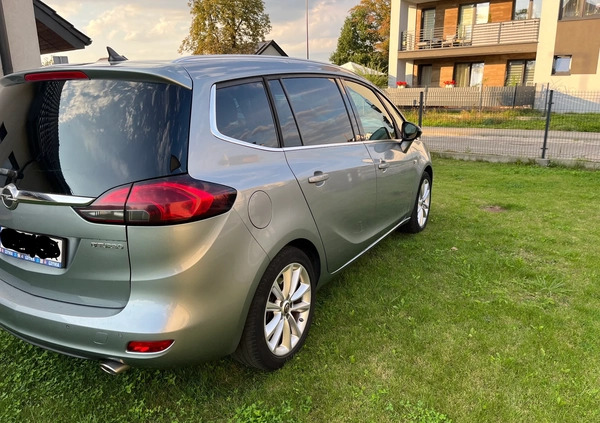 Opel Zafira cena 35000 przebieg: 159250, rok produkcji 2014 z Zabrze małe 106